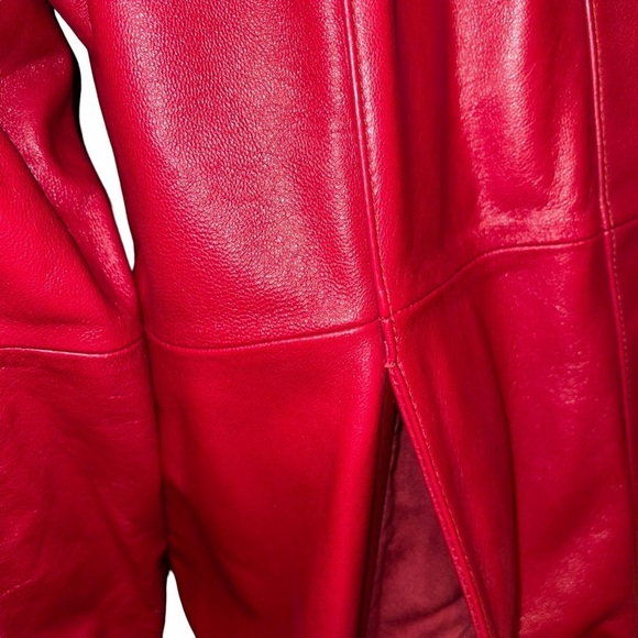 NWT Wilson Italian Leather Women Coat Size 3X - Picture 5 of 9